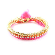 Bracelet - Ettika Celebutante Pink and Orange