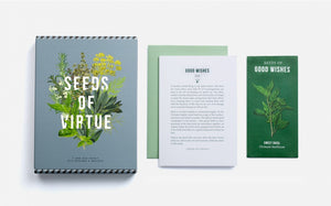 Seeds of Virtue Notecard & Seed Set - Herbs